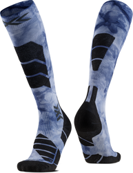 Lyžařské ponožky X-socks SKI EXPERT WILD OTC TIEDYE X BLACK/MARINE - 2025/26