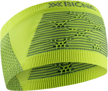 Čelenka X-bionic Headband HI Vis Yellow/Grey - 2024/25