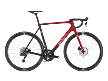 Cestny Bicykel Basso Diamante Ultegra Di2 Candy Red/Microtech RE38 - 2023