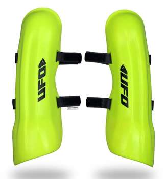 Chrániče holení UFO PLAST Junior Slalom Knee Guards Yellow - 2022/23