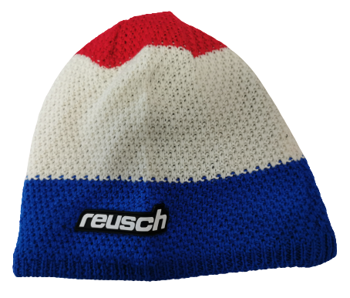 Čiapka REUSCH Jacob Beanie Blue/White/Red - 2021/22