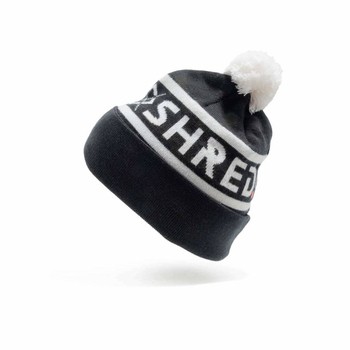 Čiapka SHRED Woodside Beanie Black/White - 2022/23