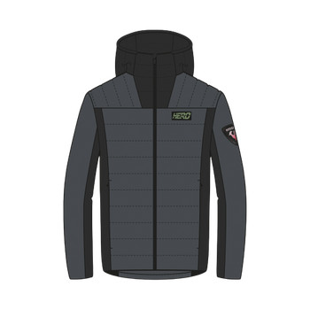 Izolační bunda Rossignol Hero Hybrid Light Jkt Onyx Grey - 2023/24