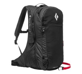 Lavínový batoh Black Diamond Jetforce Pro 25 Backpack Black - 2023/24