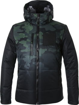 Lyžiarska bunda ENERGIAPURA Camouflage Jacket Camouflage Green - 2022/23