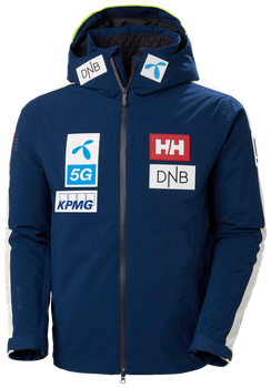 Lyžiarska bunda Helly Hansen World Cup Insulated Jacket Ocean - 2023/24