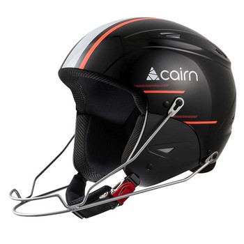 Lyžiarska helma CAIRN Racing Pro Black/Neon/Orange - 2021/22