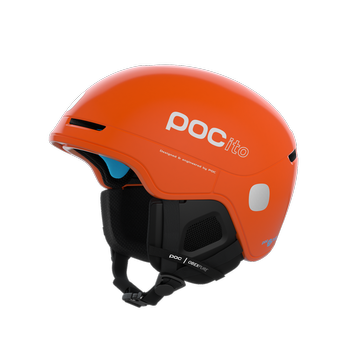 Lyžiarska helma POC Pocito Obex Spin Fluorescent Orange - 2020/21