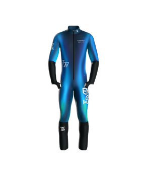 Lyžiarska kombinéza Energiapura Aurora Blue Junior (insulated, unpadded) - 2024/25