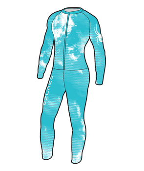 Lyžiarska kombinéza Spyder Nine Ninety Race Suit Barbados Blue - 2023/24