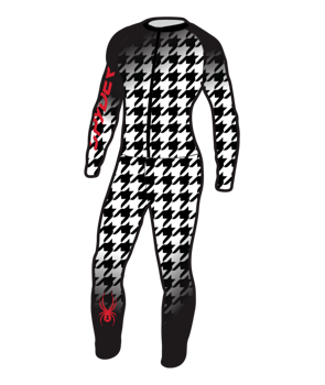 Lyžiarska kombinéza Spyder Performance Gs Race Suit Black Combo - 2023/24