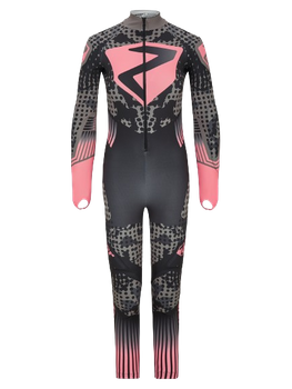 Lyžiarska kombinéza Ziener RCE Racesuit Black Foggy Print Pink Vanilla - 2024/25