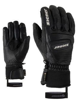 Lyžiarske Rukavice Ziener Guard GTX + Gore Grip PR Glove Ski Alpine Black - 2024/25