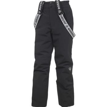 Lyžiarske nohavice ROSSIGNOL BOY SKI ZIP PANT BLACK