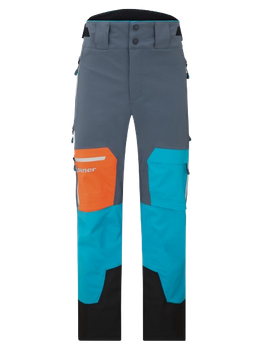 Lyžiarske nohavice Ziener Tewes Full-Zip Junior Teamwear Carribean Ombre - 2024/25