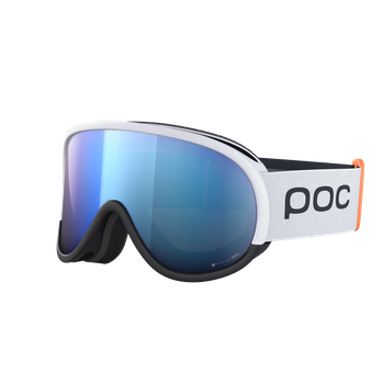 Lyžiarske okuliare POC Retina Mid Race Hydrogen White/Uranium Black/Partly Sunny Blue - 2023/24