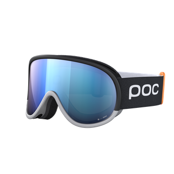 Lyžiarske okuliare POC Retina Mid Race Uranium Black/Argentite Silver/Partly Sunny Blue - 2023/24