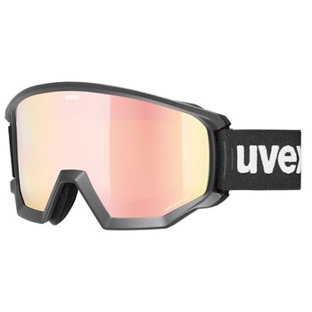 Lyžiarske okuliare UVEX Athletic CV Mirror Rose S2 Black Mat - 2022/23