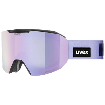 Lyžiarske okuliare Uvex Evidnt Attract S Black Matt - 2024/25