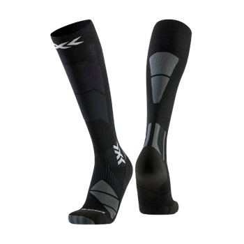 Lyžiarske ponožky X-Socks Ski Perform Merino OTC X Black/Grey - 2024/25