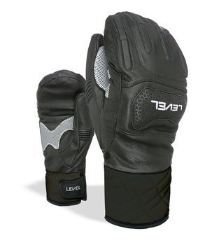 Lyžiarske rukavice LEVEL Race Mitt Black - 2024/25