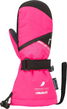 Lyžiarske rukavice Reusch Kaden Down R-TEX XT Mitten Pink Glo - 2023/24