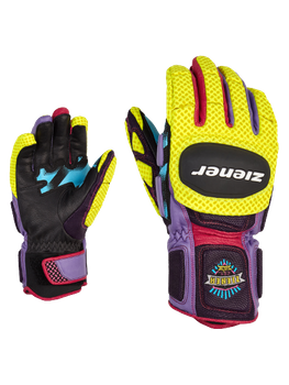 Lyžiarske rukavice Ziener Gatos PR  Glove Race Multicolor - 2023/24