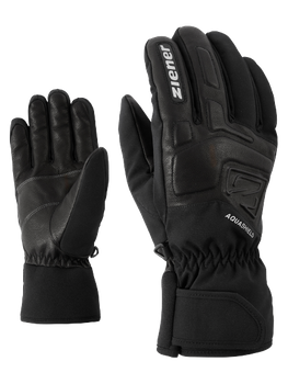Lyžiarske rukavice Ziener Glyxus AS(R) Glove Ski Alpine Black - 2024/25