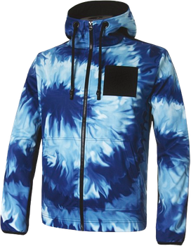 Mikina ENERGIAPURA Sweatshirt Full Zip With Hood Fluid Turquoise - 2022/23