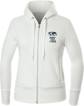 Mikina ENERGIAPURA Sweatshirt Full Zip With Hood Phoenix Lady White - 2021/22