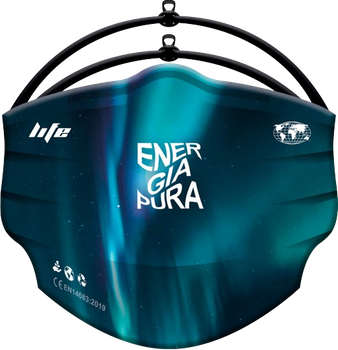 Ochranná maska ENERGIAPURA Safe Mask Aurora Blue - 2022/23