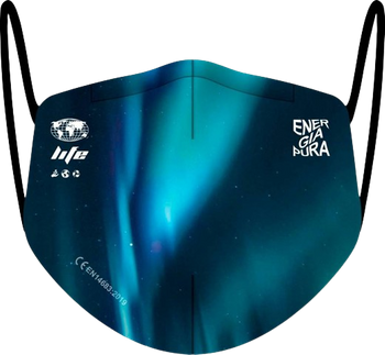 Ochranná maska ENERGIAPURA Safe Mask Aurora Blue - 2022/23