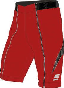 Šortky ENERGIAPURA New Wengen Color Adjustable Junior Red - 2021/22