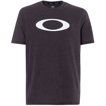 Tričko OAKLEY O-Bold Ellipse Blackout Light Heather