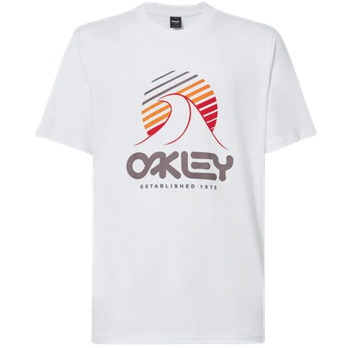 Tričko OAKLEY One Wave B1B Tee White - 2024/25