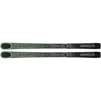 Zjazdové lyže Kastle MX84 premium + Kastle K12 TRI GW Full Black - 2024/25