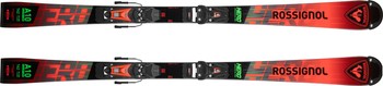 Zjazdové lyže Rossignol Hero Athlete SL Pro + NX 7 GW Lifter Black Hot Red - 2024/25