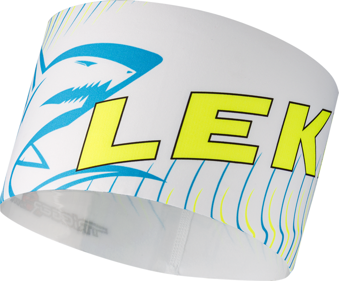 Čelenka LEKI Race Shark Headband white - 2019