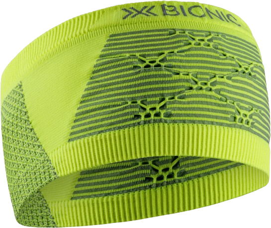 Čelenka X-bionic Headband HI Vis Yellow/Grey - 2024/25