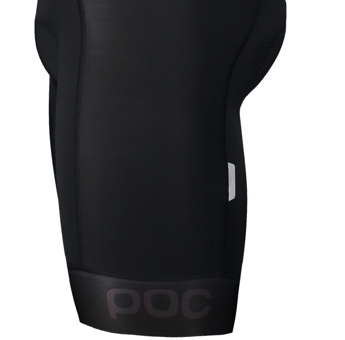 Cyklistické kraťasy POC Pure BIB Shorts VPDS Uranium Black - 2024