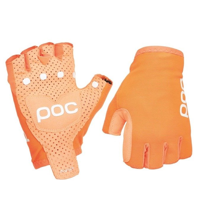 Cyklistické rukavice POC AVIP Glove Short Zink Orange - 2022