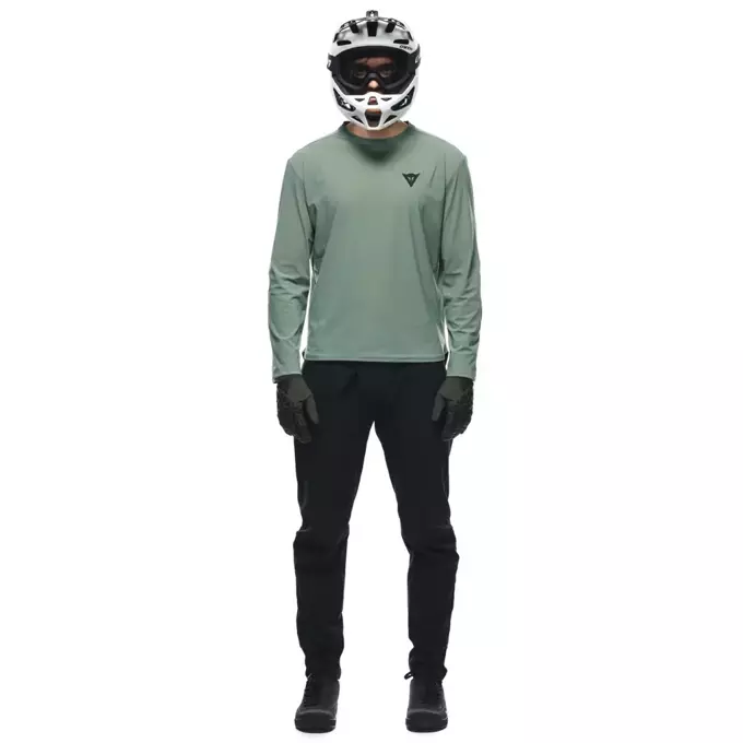 Cyklistický dres Dainese HGR Jersey Ls Sage-Green - 2023