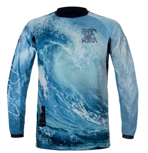 Cyklistický dres Energiapura Argo Long Sleeve T-shirt Life Wave - 2023