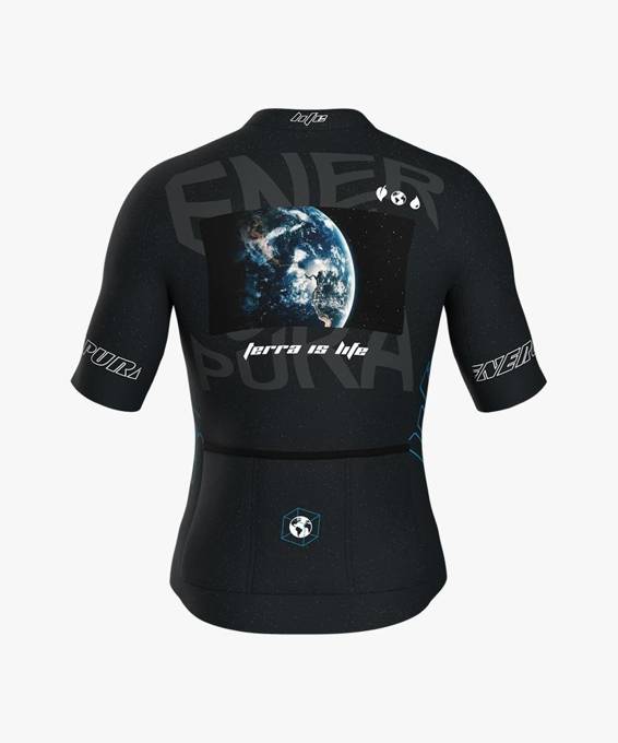 Cyklistický dres Energiapura T-Shirt Full Zip Life Planet Men/Ragl Alexander - 2023