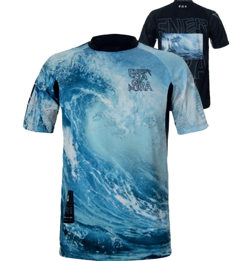 Cyklistický dres Energiapura T-Shirt MC Downhill Ilio Wave - 2023