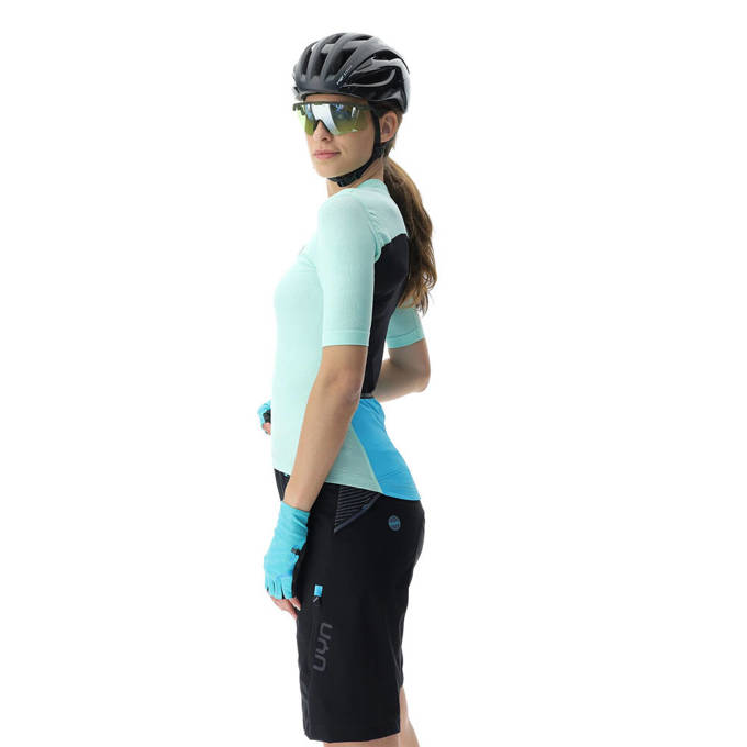 Cyklistický dres UYN Lady Biking Lightspeed Brook Green/Black - 2023