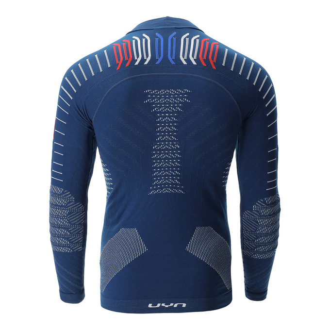 Funkčné tričko UYN Natyon 3.0 Junior France UW Shirt LG SL Turtle Neck - 2024/25