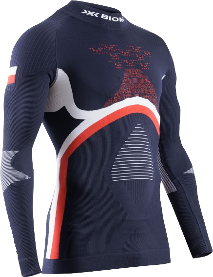 Funkčné tričko X-Bionic Energy Accumulator 4.0 Patriot Shirt Turtle Neck LG SL Poland - 2023/24