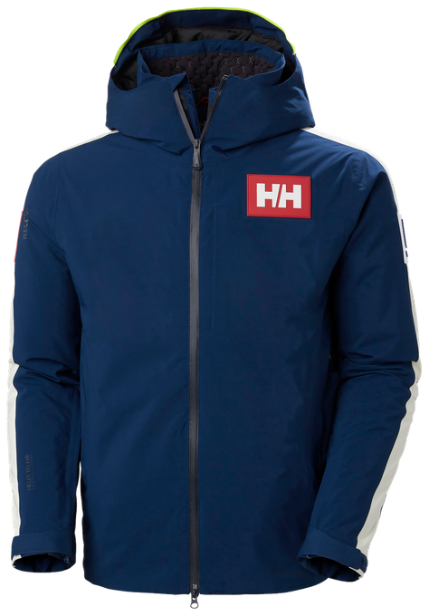 Lyžiarska bunda Helly Hansen World Cup Insulated Jacket Ocean NSF - 2023/24