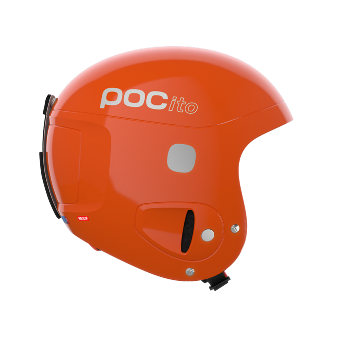 Lyžiarska helma POC Pocito Skull Fluorescent Orange - 2022/23